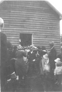 Harold Parnell wedding at Union Church Hall 1923 Huskisson